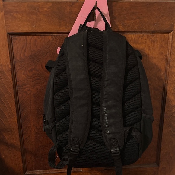 Black and Pink Women's Backpack - Picture 10 of 11